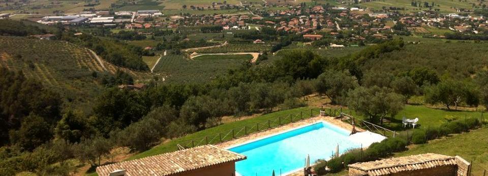 Agriturismo Villa Gabbiano Capodacqua  Eksteriør bilde